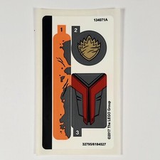 LEGO STICKER SHEET 76079 Ravager Attack Decals Guardians Of The Galaxy Vol. 2