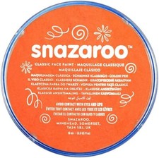 Snazaroo Face Paint / Body Paint, 18ml, Classic Colour Makeup, Party Fancy Dress