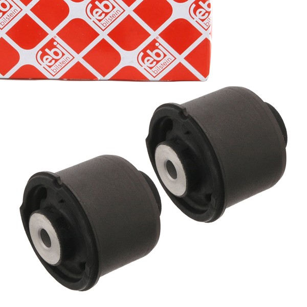 2X febi AchsköRperlager Hinterachslager FüR Ford Fiesta 6 MK6 Hinten 1805815-image