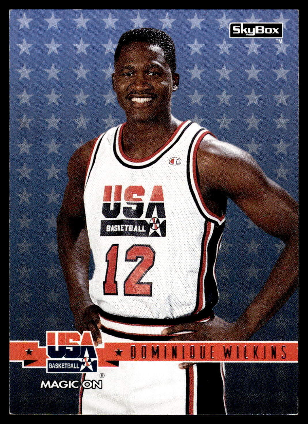 1994 SkyBox USA #36 Dominique Wilkins NRMT or Better