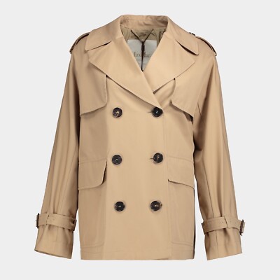 ジャケット・アウター nestrobe SUPIMA COTTON TRENCH COAT BEIGE Supima Cotton Water Repellent Cropped Trench Coat | Brooks