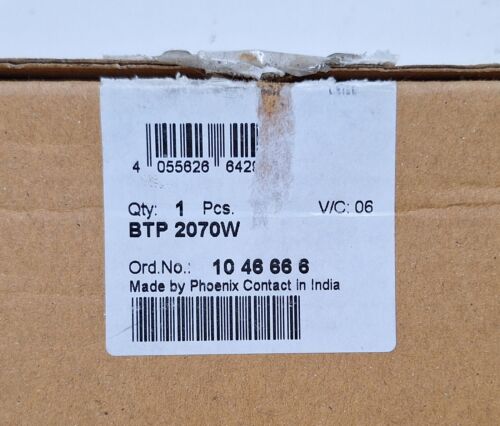 Phoenix Contact BTP 2070W - 1046666 - 7” Touch Screen - TFT Panel - NEW OPEN BOX - Picture 3 of 17
