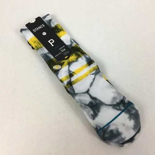 STANCE MLB Pittsburgh Pirates Summer League Crew-Socken für Herren Medium 6-8,5 neu mit Etikett - Bild 6 von 15