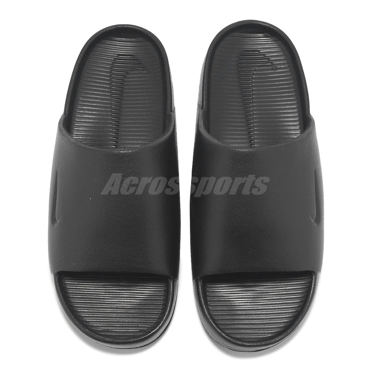 Nike CALM SLIDE Slides Slip Ons Women's Size Us 8 Black