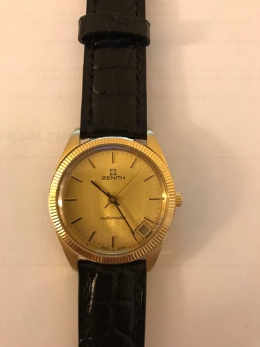 Orologio vintage da polso Zenith in oro giallo 18kt | eBay
