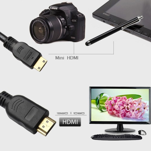 Sydney 3M 5M HDMI to Mini HDMI Type C Cable for HDTV DV 1080p Camera - Picture 5 of 12