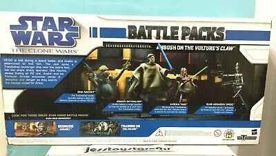 Star Wars Clone Wars Ambush on the Vulture's Claw Battle Star Wars Clone Wars Ambush on the Vulture's Claw Battle