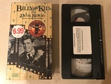 Billy the Kid in Devil Riders (VHS, 1986) Buster Crabbe, Al St. John