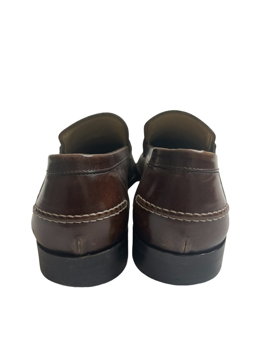 Rare Salvatore Ferragamo Florence Brown Leather Loafers 