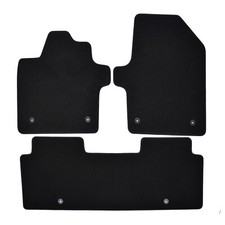 Velour Fußmatten Automatten Für Kia Sorento 2014-2019 3-Tlg Schwarz