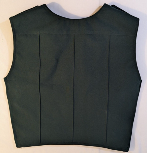 Spiewak 100% Poly Vest Carrier LARGE REG Uniform 2 Chest Pockets W/ MOLLE SPRUCE - Picture 2 of 6