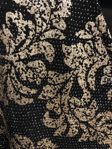 $44.95 Womens Cocomo blouse top no sleeve black & gold Plus Size 3X A7 - Picture 4 of 8