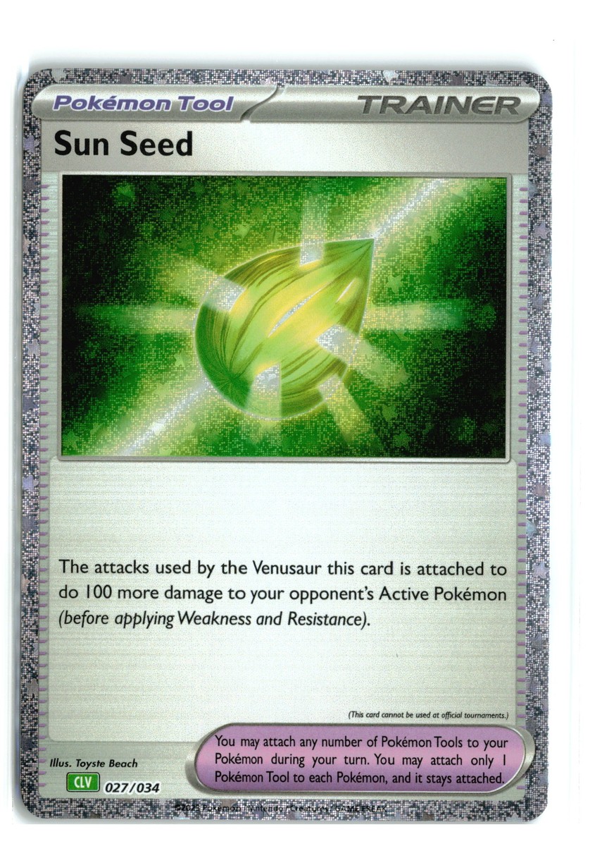 SUN SEED 027/034 CLASSIC COLLECTION POKEMON TCG NM | eBay