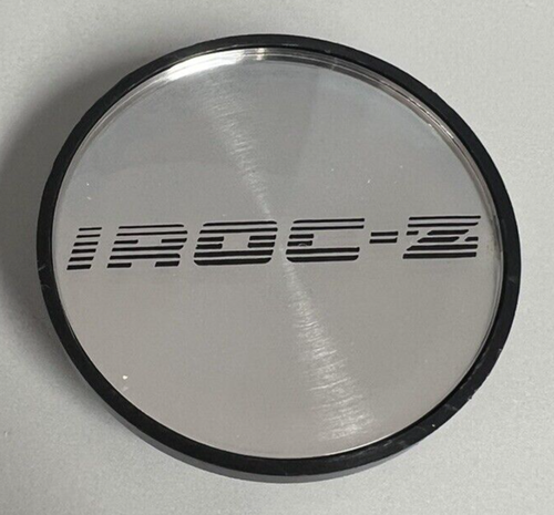 1988 1989 1990 Chevy Camaro IROC-Z Wheel Center Hub Cap IROCZ SET - Picture 2 of 5