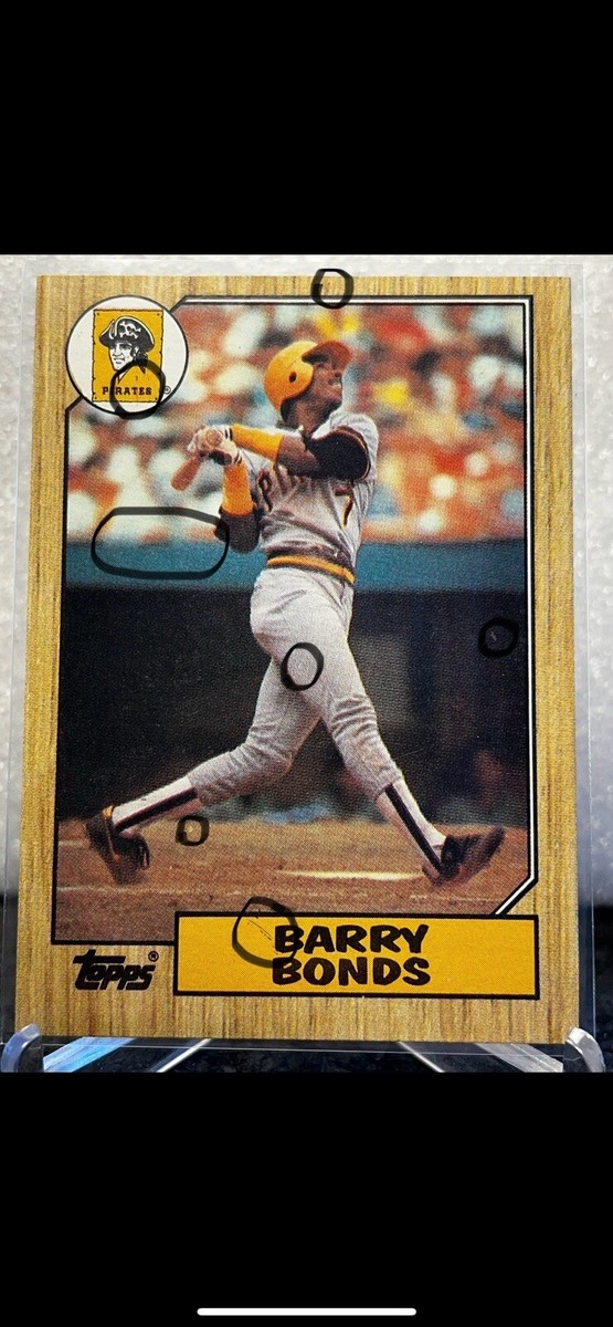 rare barry bonds cards Amazon.com: Barry Bonds PSA GRADED 9 (Baseball Card) 1987 Topps