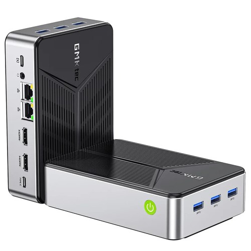 GMKtec Mini PC NAS, G9 Intel N150 Dual Boot Win Linux Desktop Computer 12GB DDR5 - Bild 2 von 6