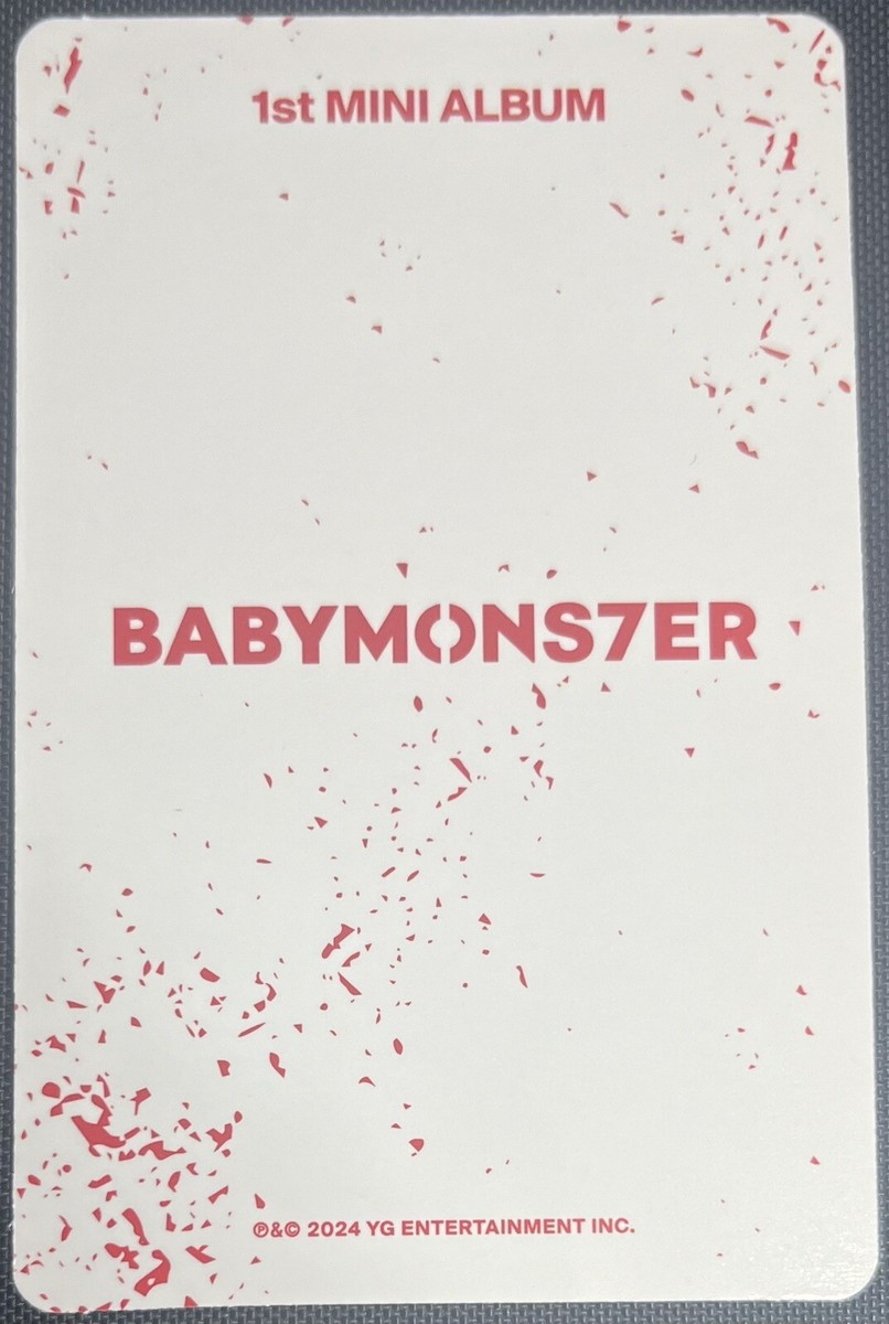 BABYMONSTER Asa BABYMONS7ER 1st Mini Album Debut Kpop Poca