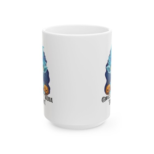 Lustige Halloween Kaffeetasse "Ghouls Mug", Keramiktasse, 11 Unzen & 15 Unzen, tolles Geschenk - Bild 8 von 11
