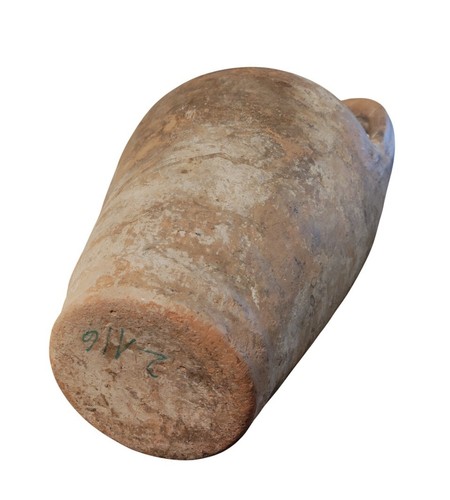 43cm 3.2kg, Antique Middle Eastern Turkish Large Clay Olive Jug/Jar - Picture 3 of 7