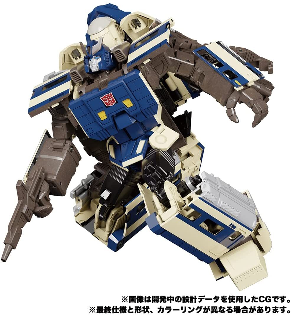 Takara Tomy Transformers MPG-01 Trainbot Shouki Official In-Hand Images
