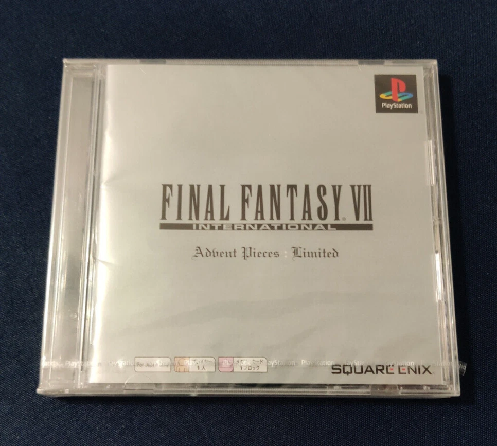 Final Fantasy VII International Advent Pieces Limited - Sealed | eBay