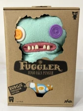 Fuggler Funny Ugly Monster BUDGIE EDITION 9" Gaptooth Monster Plush #41 / New