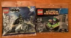 LEGO DC COMICS SUPER HEROES 30303 The Joker Bumper Car & 30653 Batman NEW SEALED