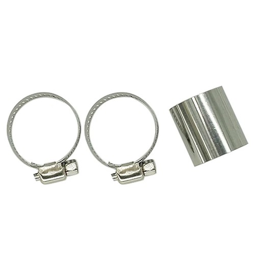 Exhaust Pipe Tube Elbow Connector & Clamps For Eberspacher Webasto Diesel Heater - Foto 13 di 13