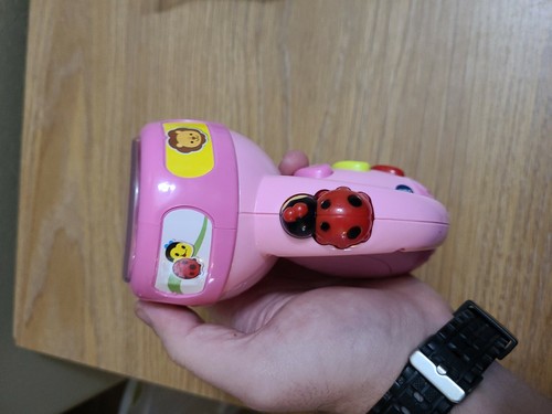 VTech Spin and Learn Color Flashlight PINK 5.5" V- Tech V Tech - Picture 3 of 6