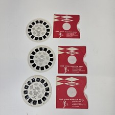 Sawyer's View-Master 3 Reels 181 Colonial Williamsburg Virginia With Sleeves