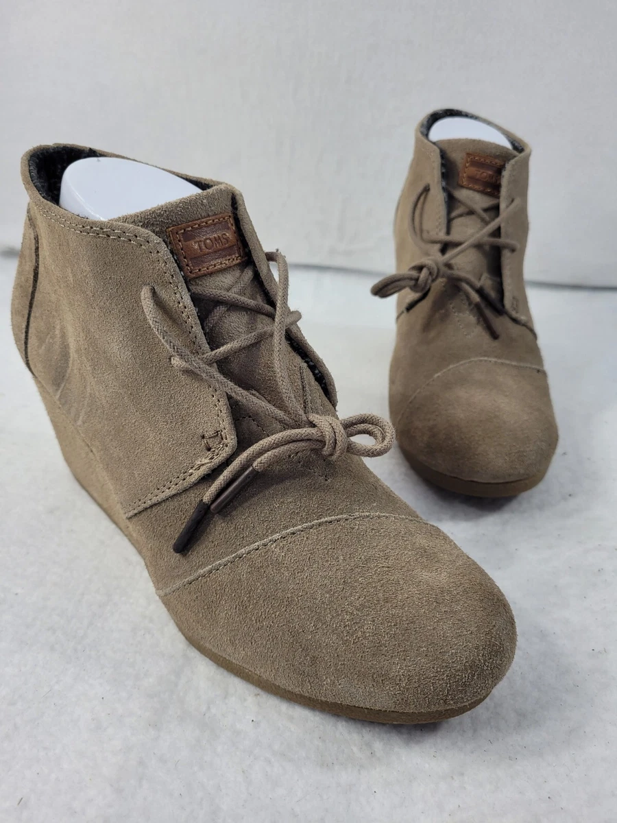 Toms hot sale lace bootie