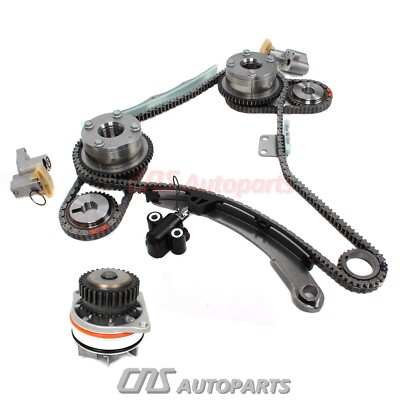 Timing Chain w/ VVT Gears Water Pump Fits 04-09 Nissan Quest Maxima Altima 3.5L