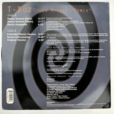 T-Boz Richie Rich Touch Myself Remix 12