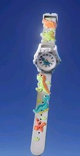 Children kids Cartoon Boys Girls 3D Dinosaur Wristwatch