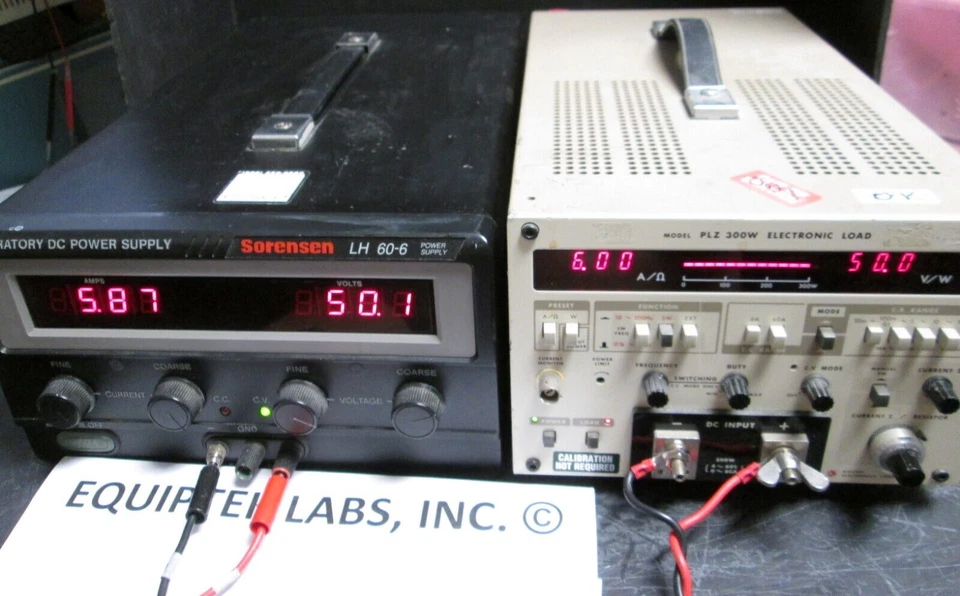 Fuente de Alimentación Laboratorio Ajustable 60V 360W 6A TOTALMENTE PROBADA Corriente o Voltaje Constante Foto 2 de 4