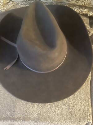 Vintage The Roundup 5X Quality Beaver Western Cowboy Hat 6 3/4 | eBay