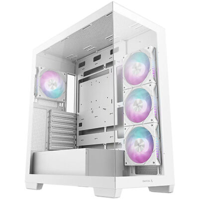 DeepCool CG580 4F , Tower-Gehäuse, weiß