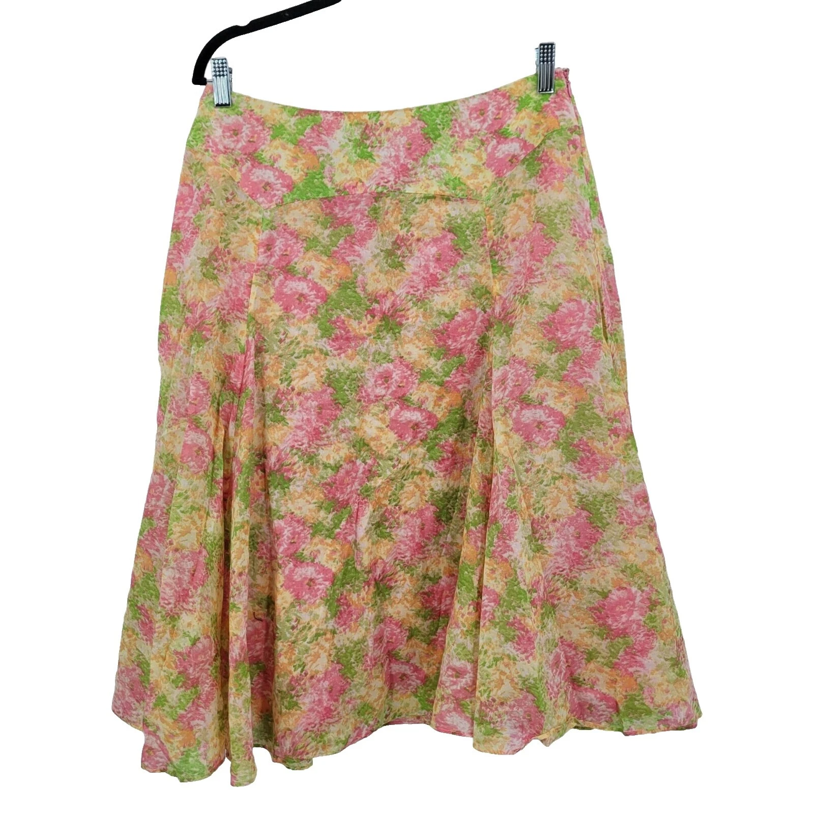 Algodón Jones New York Mujer Floral A-line Faldas para mujer