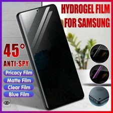 Hydrogel Screen Protector Film Samsung Galaxy S22 S21 S20 Note 9H Hardness AU