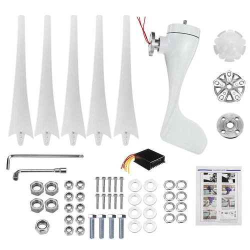 1000W 48V Wind Turbine Windgenerator + MPPT Charge Controller in Stock - Picture 8 of 16