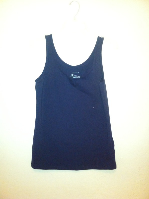 Ladies "Atmosphere" Stretch Vest Dark Blue Size 16 - Bust 34"