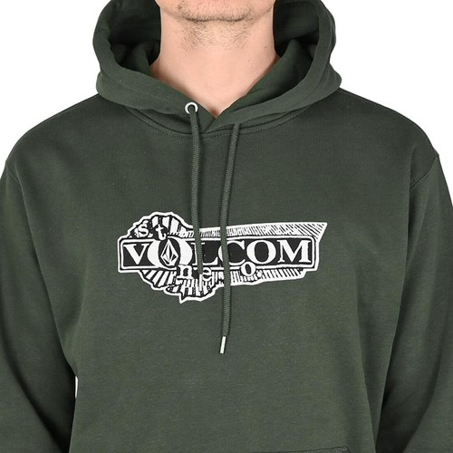 Sudadera con capucha Volcom Volstoned Pullover - Bosque Oscuro - Imagen 4 de 5