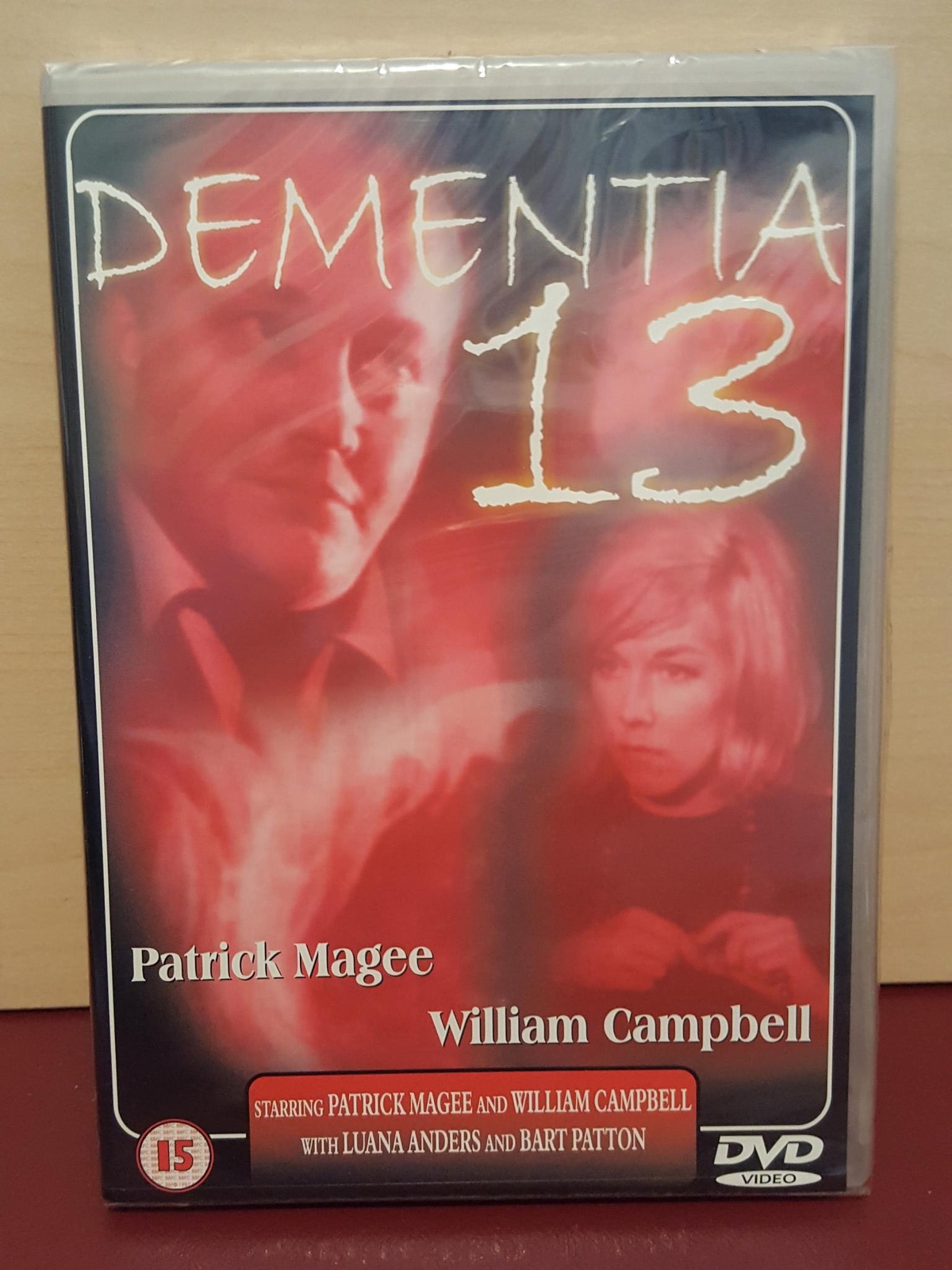Dementia 13 - DVD Region 0 (All) - NEW SEALED - Patrick Magee - William Campbell