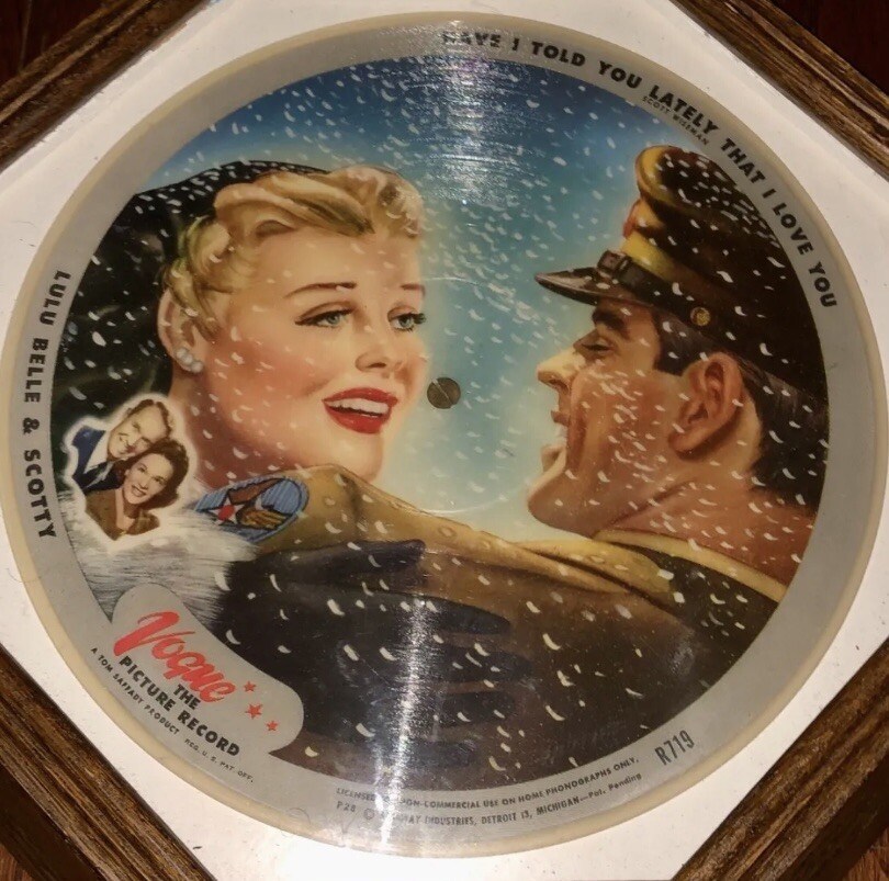 民謡レコード 20枚セット VINTAGE VOGUE 78 RPM 1947 PICTURE RECORD