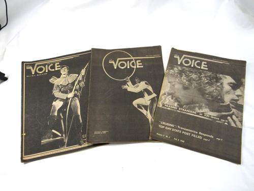 The Voice Magazine Lot (3) - Gay Interest - San Francisco - 1980 - Large Format - 第 1/8 張圖片