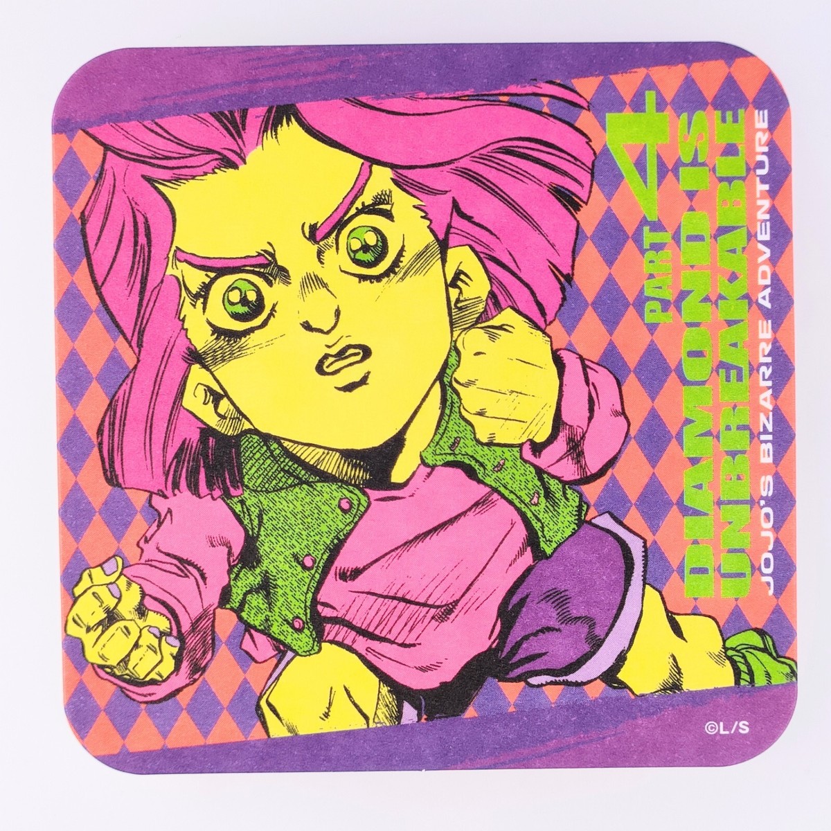 Hayato Kawajiri JoJo's Bizarre Adventure Part4 Coaster From