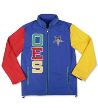 Order of the Eastern Star M8 Windbreaker Jacket Royal Blue