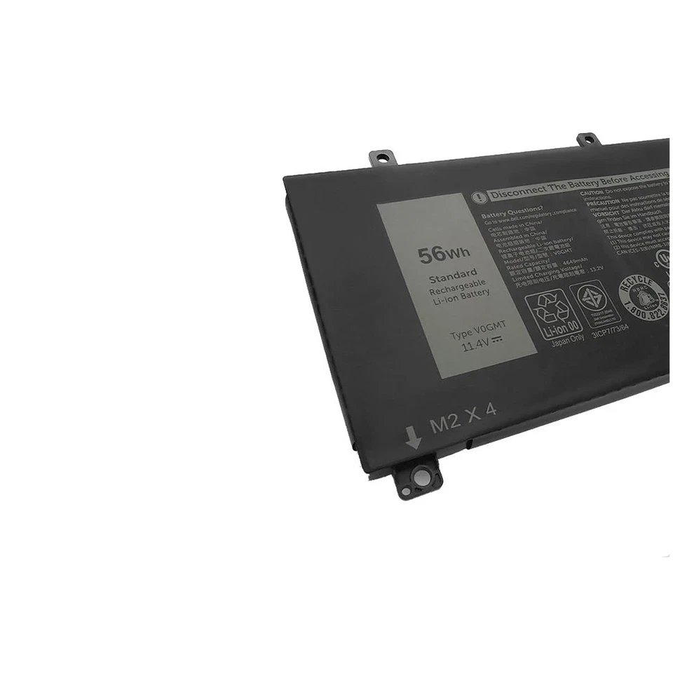56Wh New V0GMT Battery for Dell G7 17 7700 4K1VM W62W6 XYCW0 9TM7D NYD3W NCC3D - Image 4 of 4