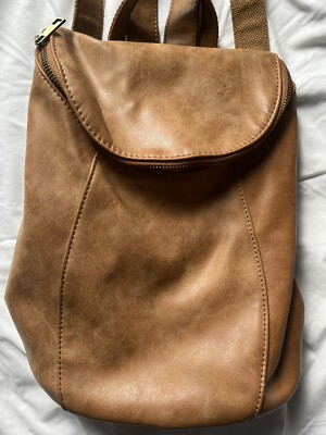 NWOT Joy Susan Vegan Leather Alyssa Distressed Backpack Bag Alyssa Distressed Backpack – Joy Susan main image 4