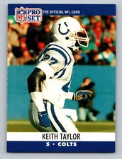 1990 Pro Set #525 Keith Taylor